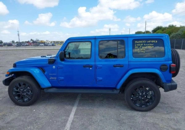 Jeep Wrangler cena 145000 przebieg: 32179, rok produkcji 2021 z Biała małe 92